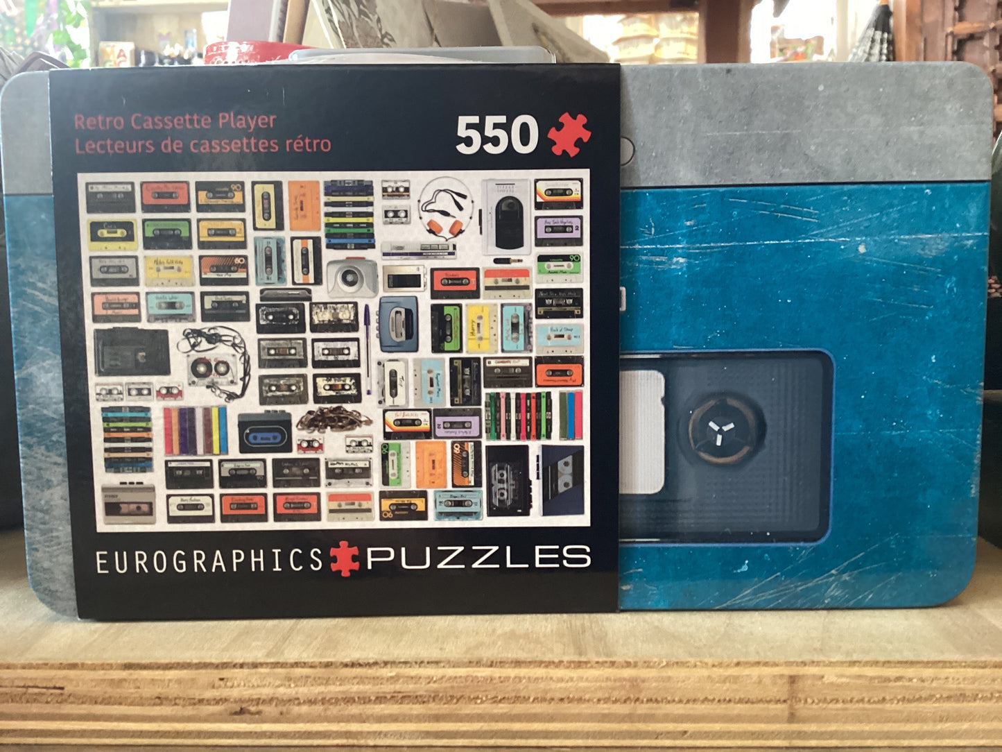 Retro Cassette Player Puzzle