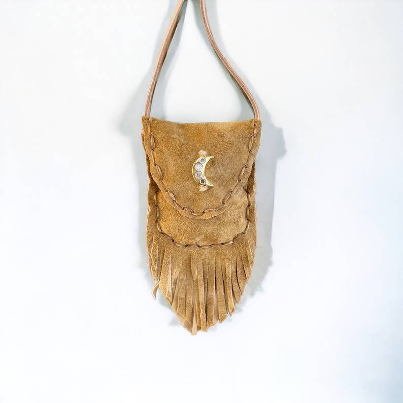 Celesta Amulet Bag / Medicine Bag Necklace