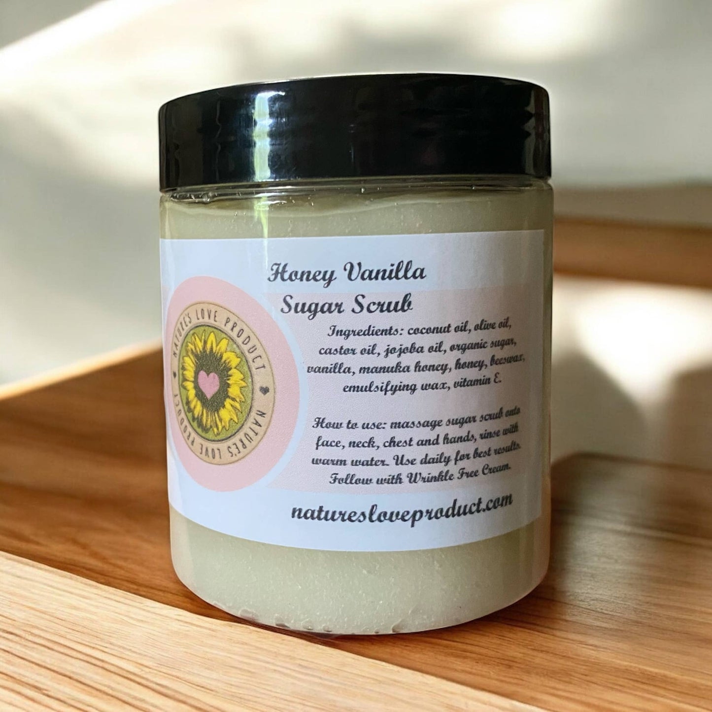 Honey Vanilla Sugar Scrub