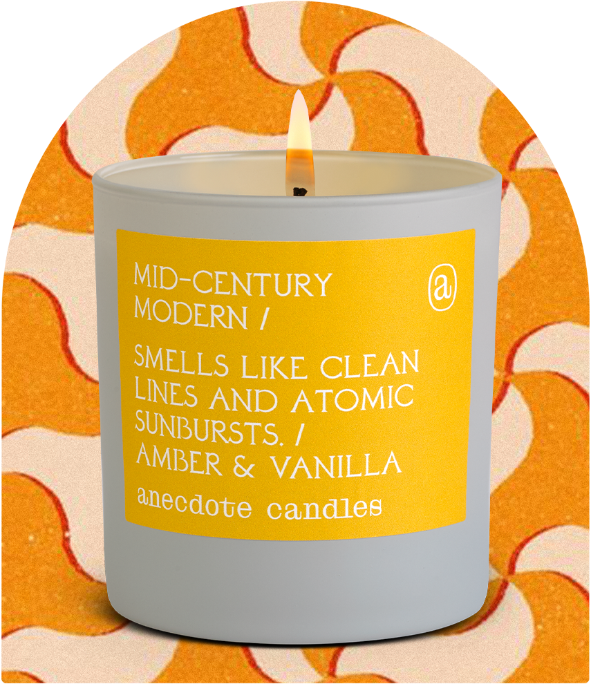 Mid-century Modern (Amber & Vanilla) Candle