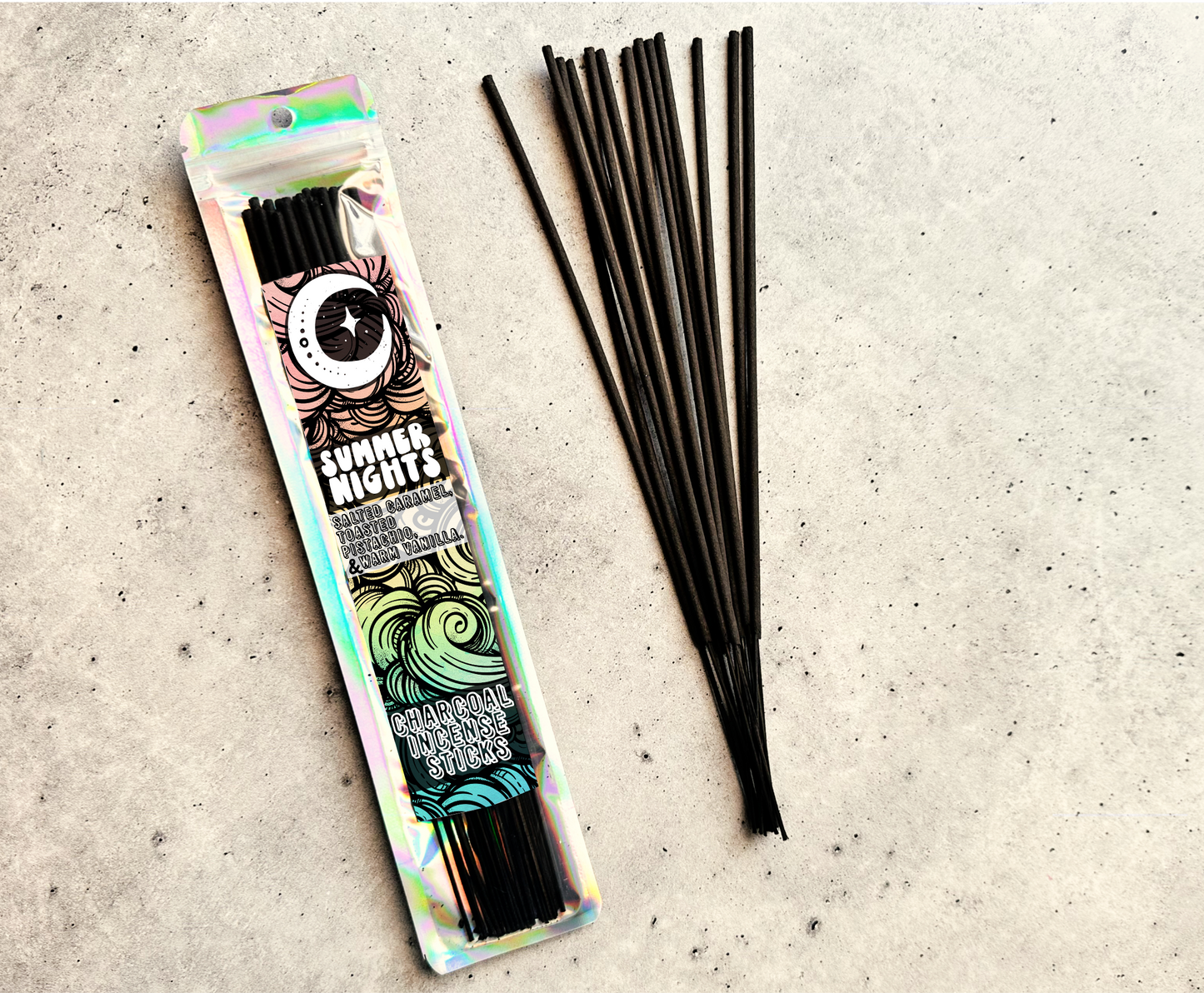 Summer Nights | 9 Inch Incense Stick | Charcoal Incense