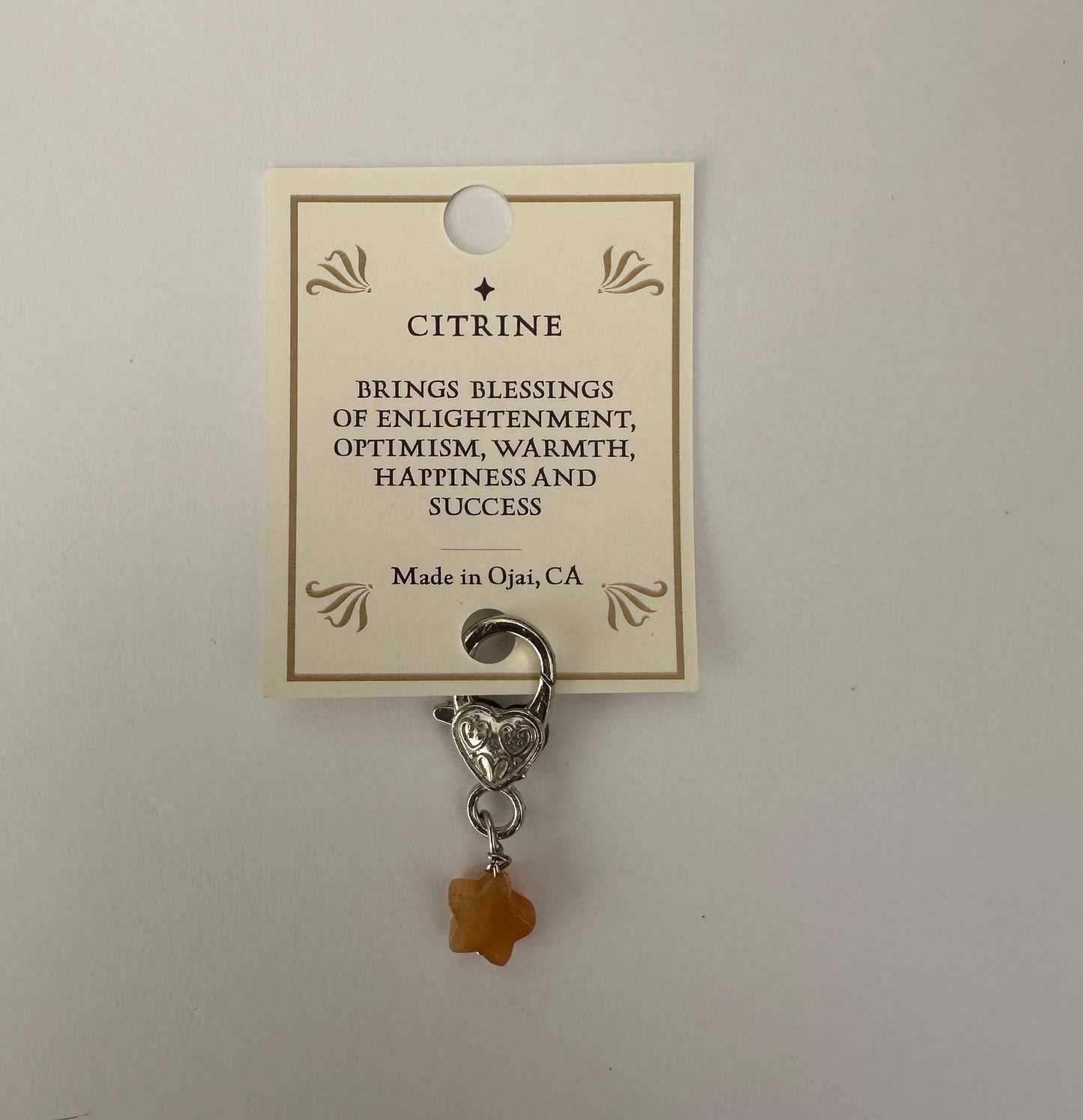 Citrine Blessings Pendant