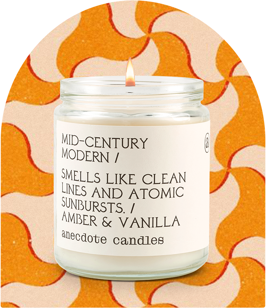Mid-century Modern (Amber & Vanilla) Candle