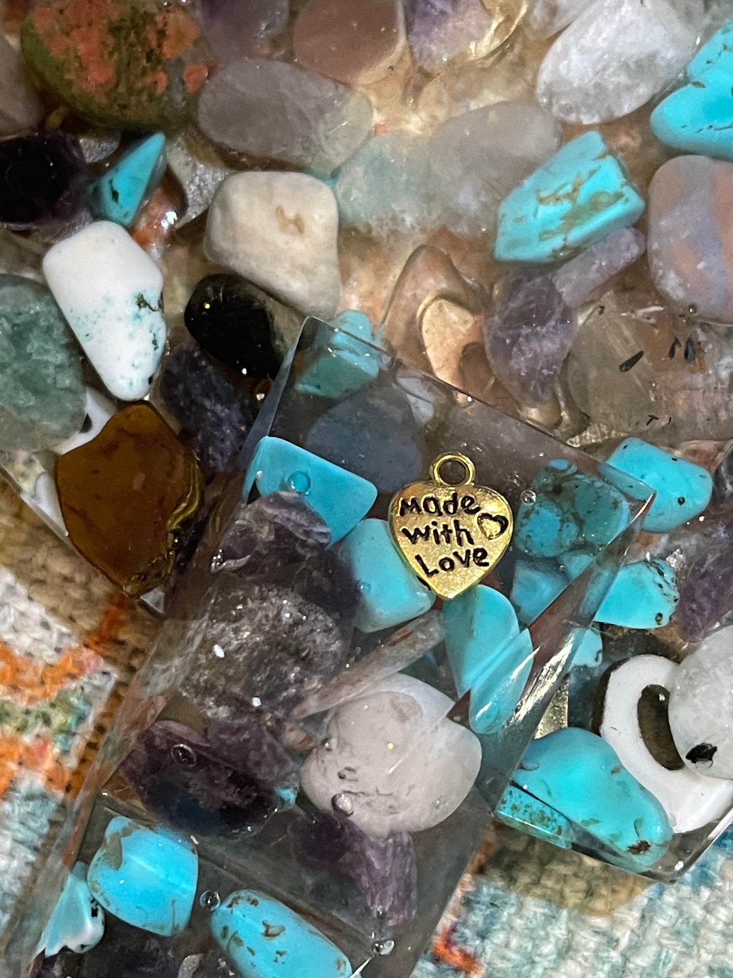 Love Is An Inside Job Resin