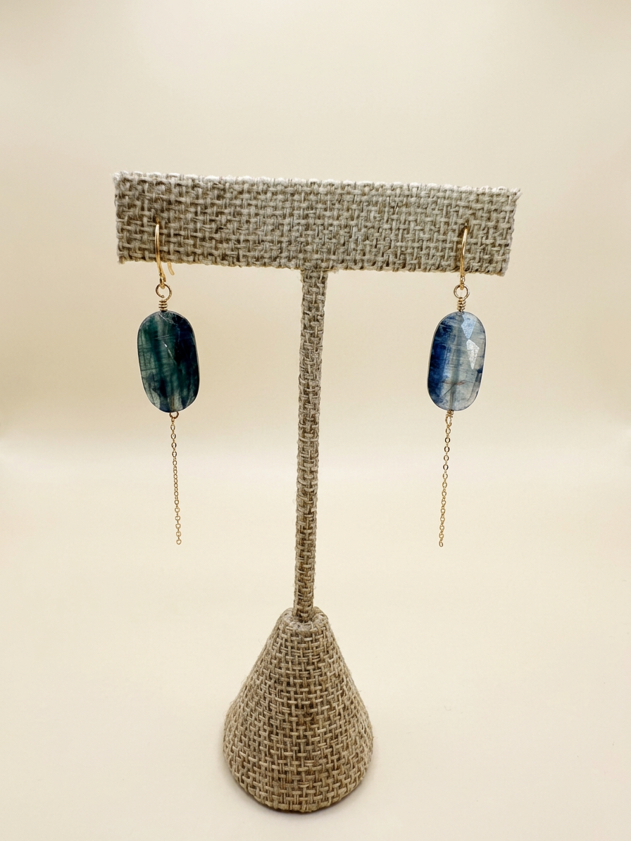 Kyanite Earrings Colleen Berg Gold Filled