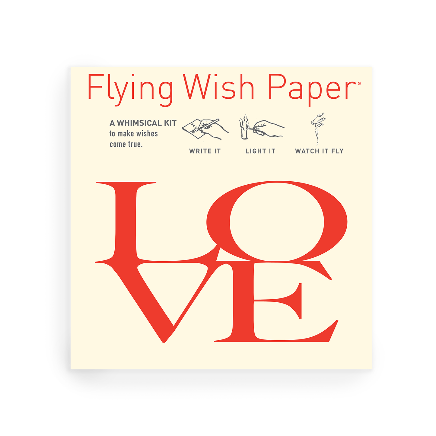 LOVE LETTERS / Mini Kit / 15 WISH PAPER™ + All Accessories