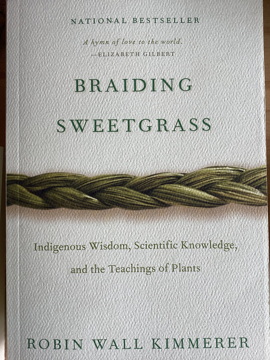 Braiding Sweetgrass Book