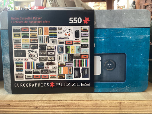 Retro Cassette Player Puzzle
