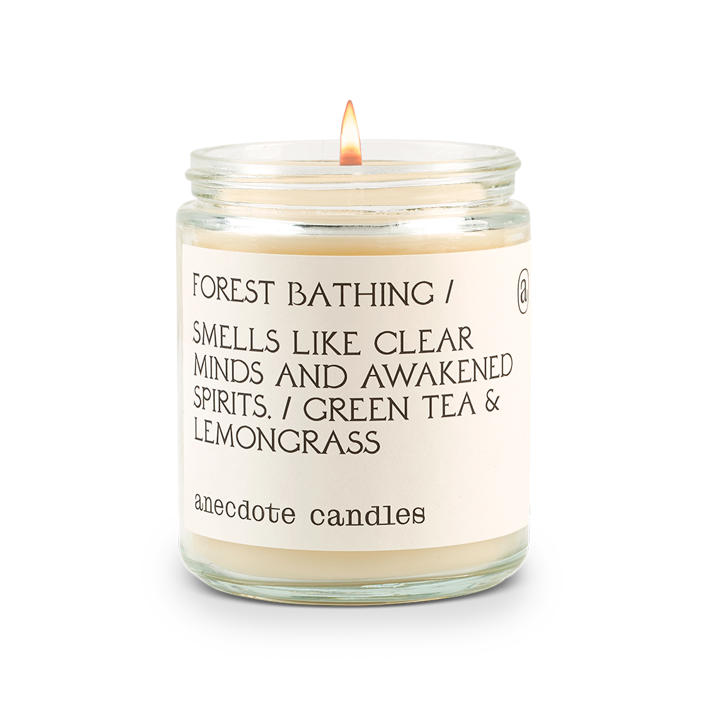 Forest Bathing (Green Tea & Lemongrass) Candle