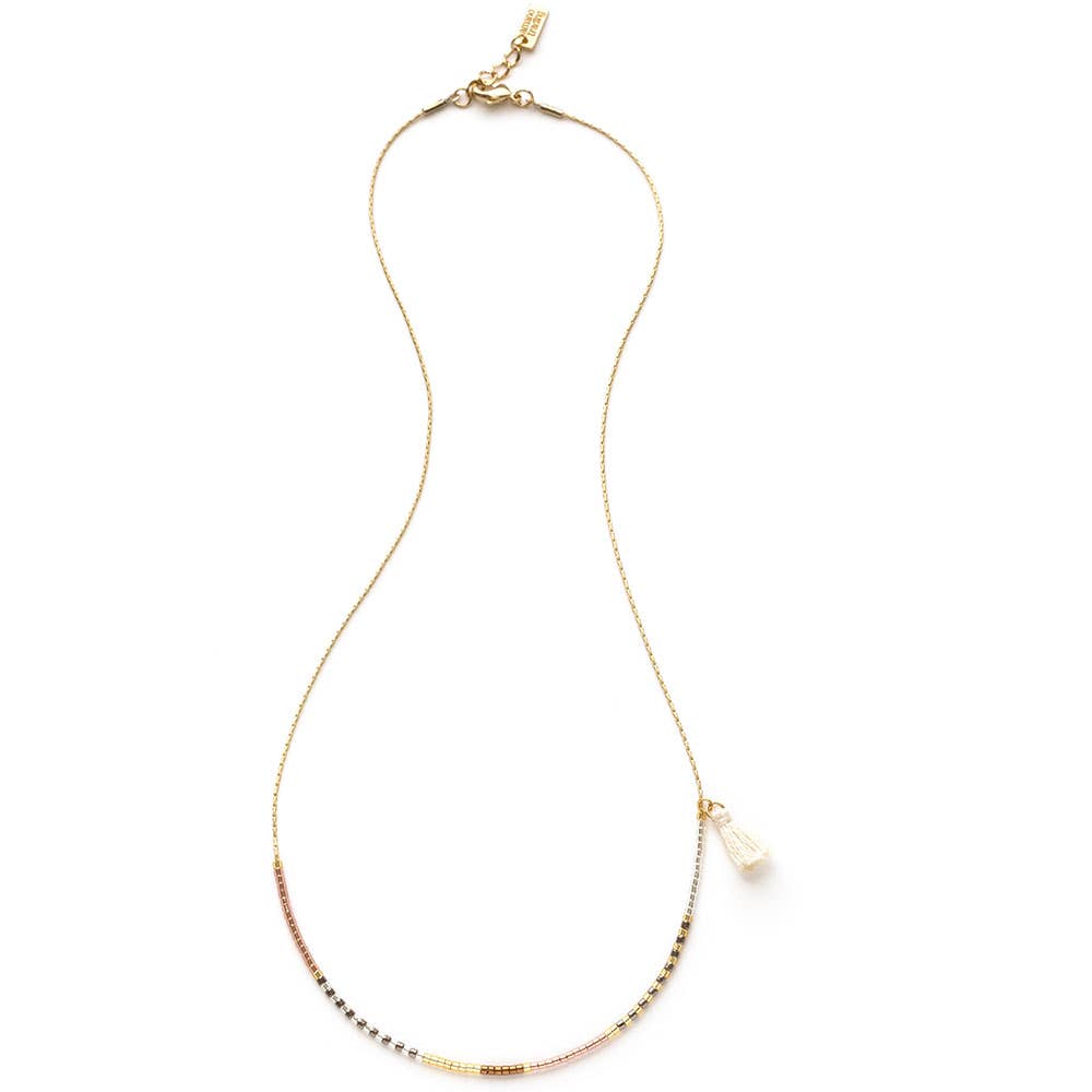 Miyuki Japanese Seed Bead Necklace