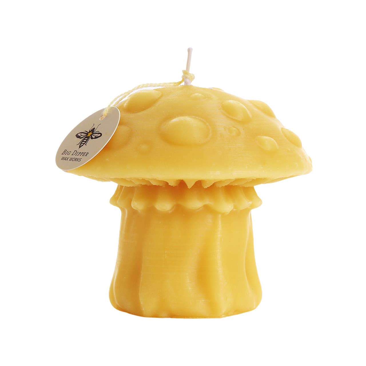 Mushroom Candles – 100% Pure Beeswax – 3 Styles