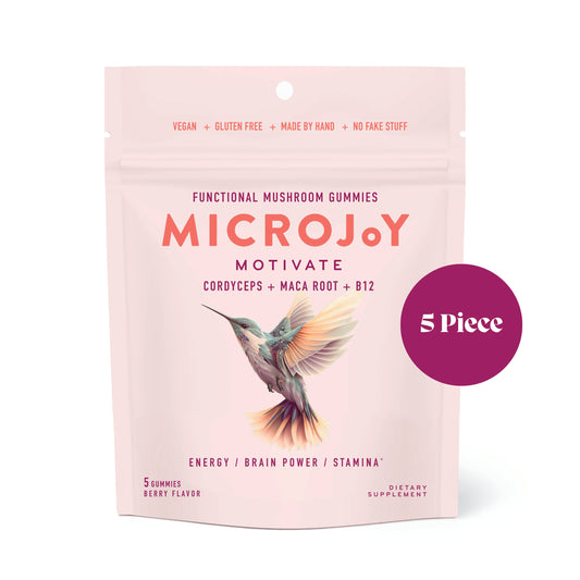 Motivate Mushroom Gummies 5-piece Sampler