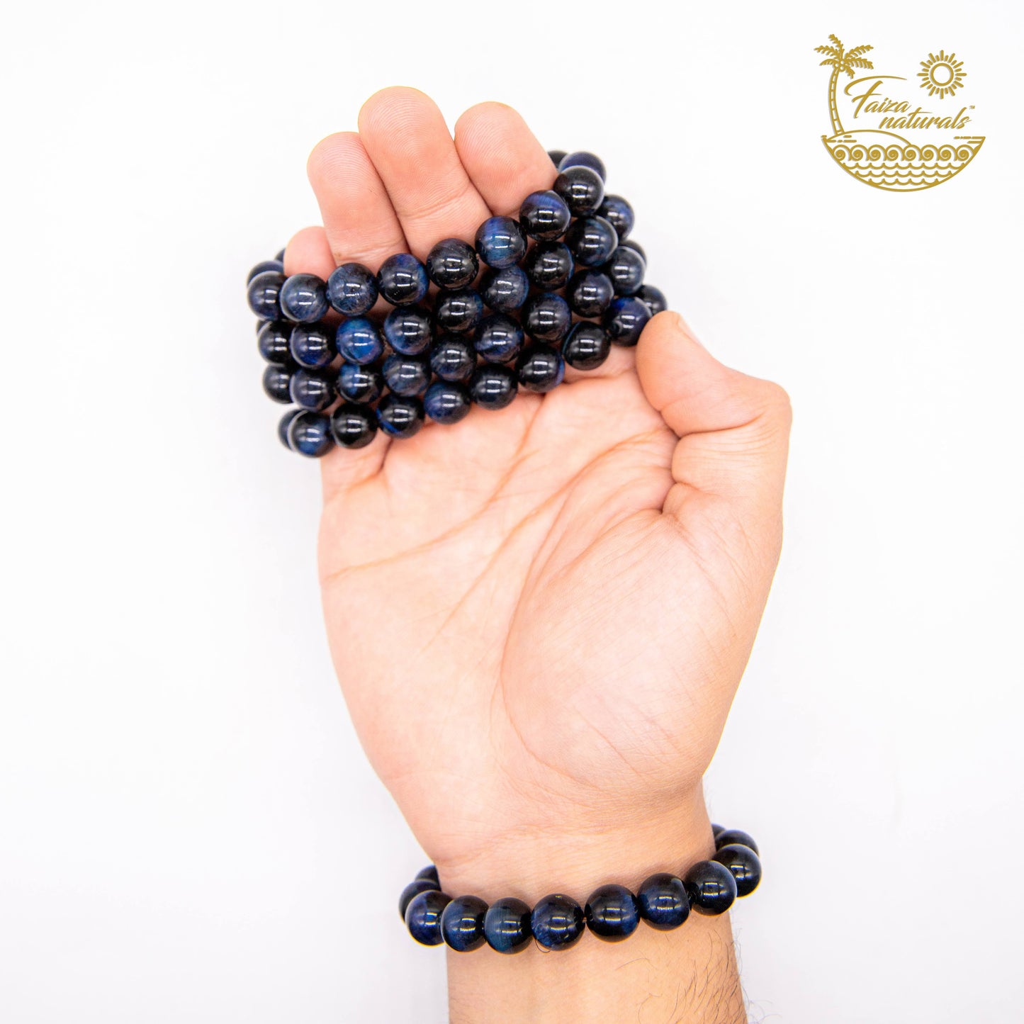 Blue Tiger Eye Crystal Bracelets RARE