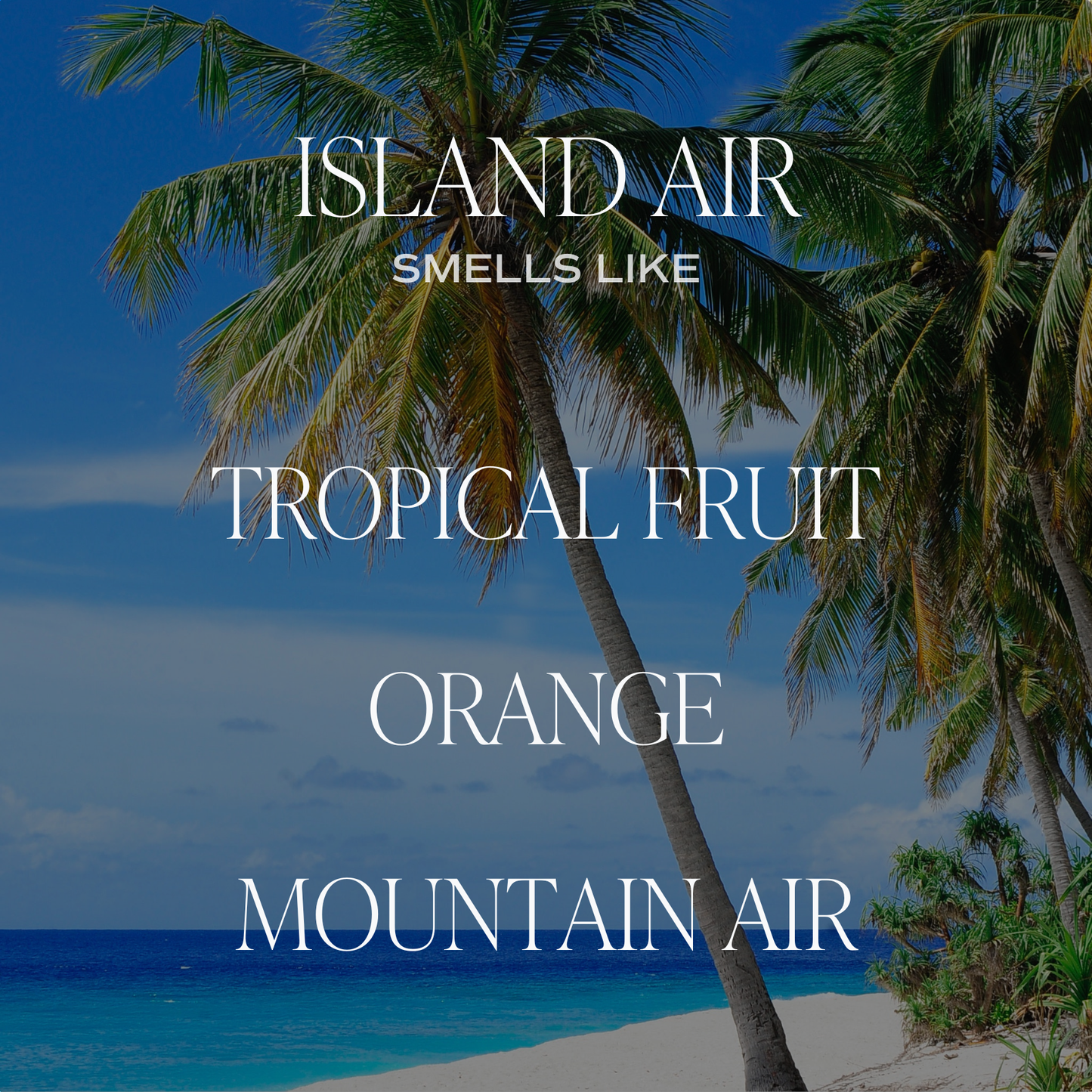 Island Air 15 oz Soy Candle, Matte Jar- Home Decor & Gifts