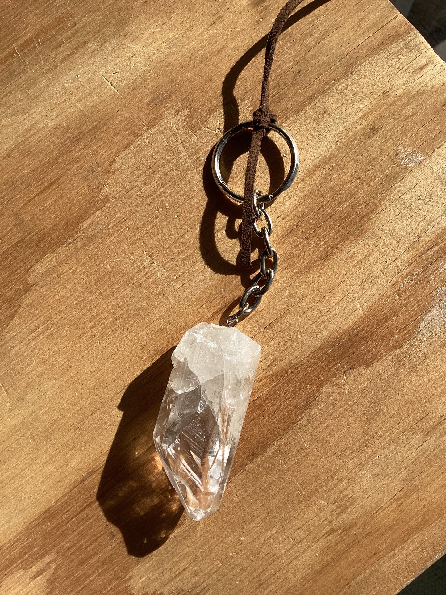 Quartz Keychain