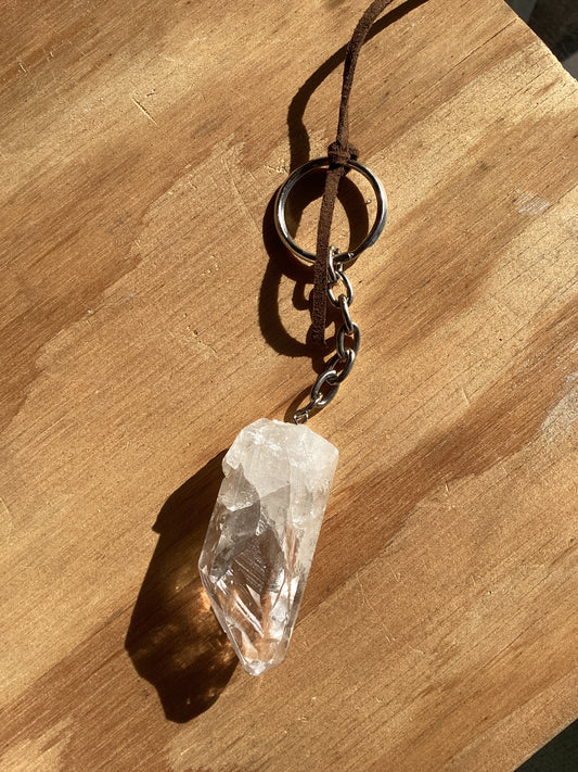 Quartz Keychain