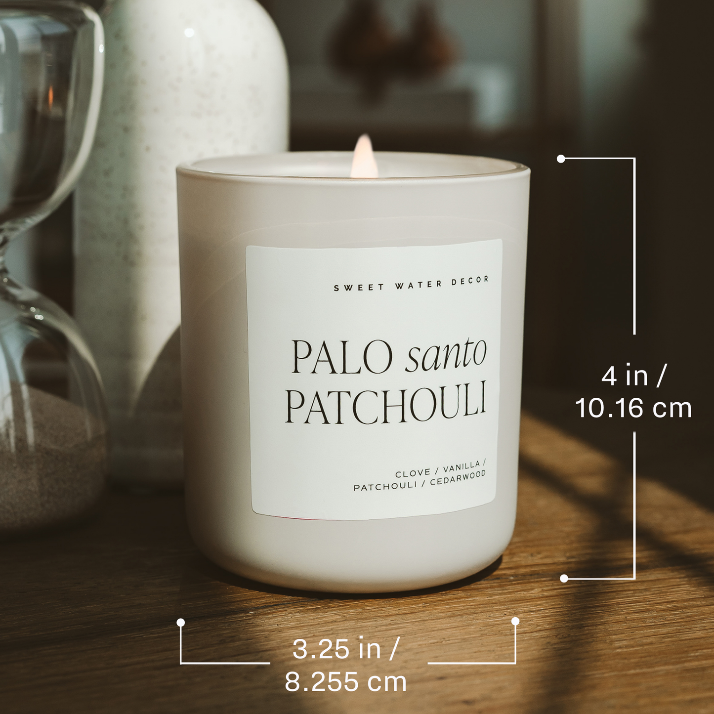 Island Air 15 oz Soy Candle, Matte Jar- Home Decor & Gifts