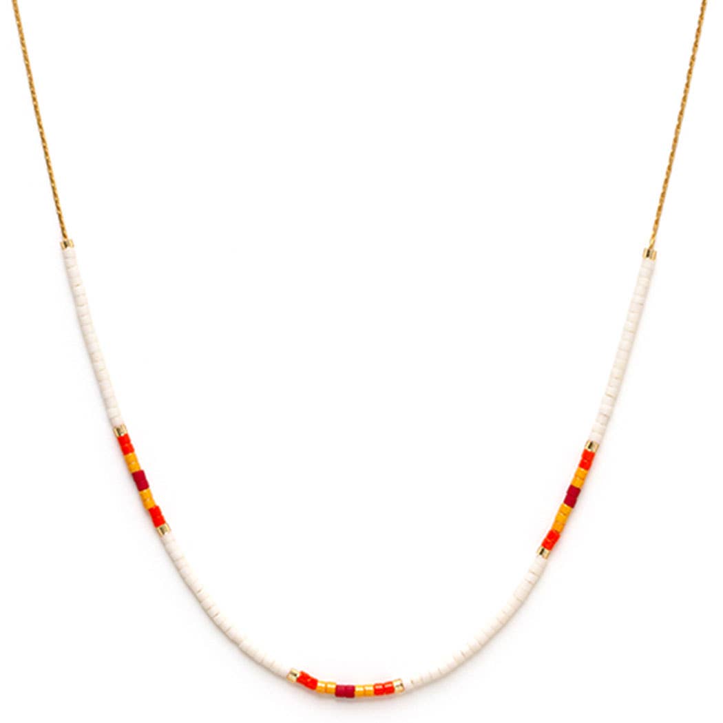 Miyuki Japanese Seed Bead Necklace
