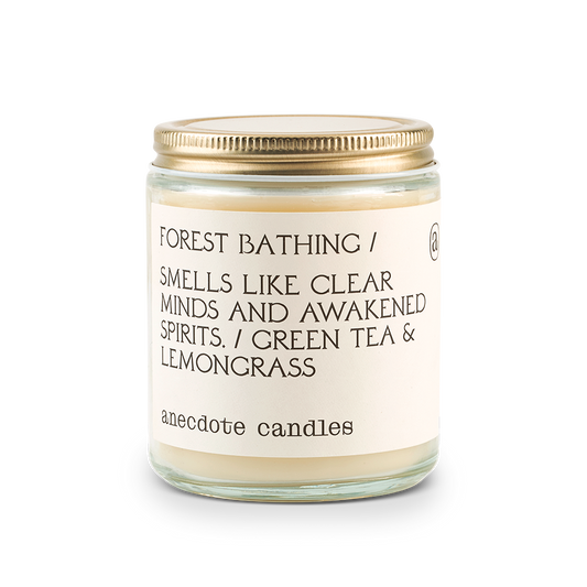 Forest Bathing (Green Tea & Lemongrass) Candle