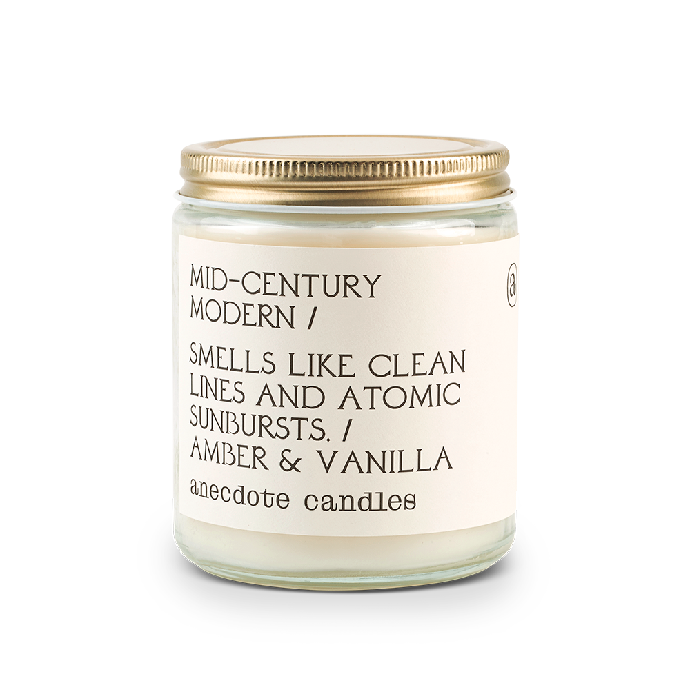 Mid-century Modern (Amber & Vanilla) Candle
