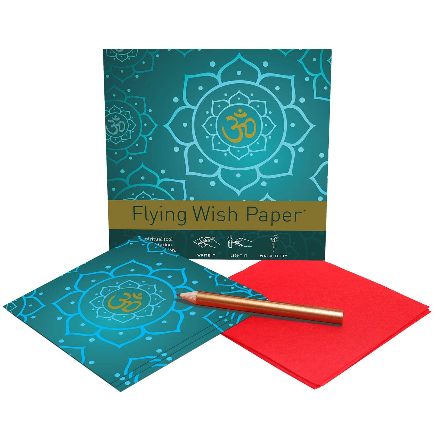 GOLDEN OM / Mini Kit / 15 WISH PAPER™ + Accessories