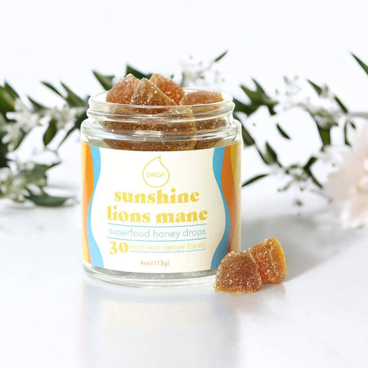 Sunshine Lion's Mane | Mushroom Honey Gummy | Energy & Focus
