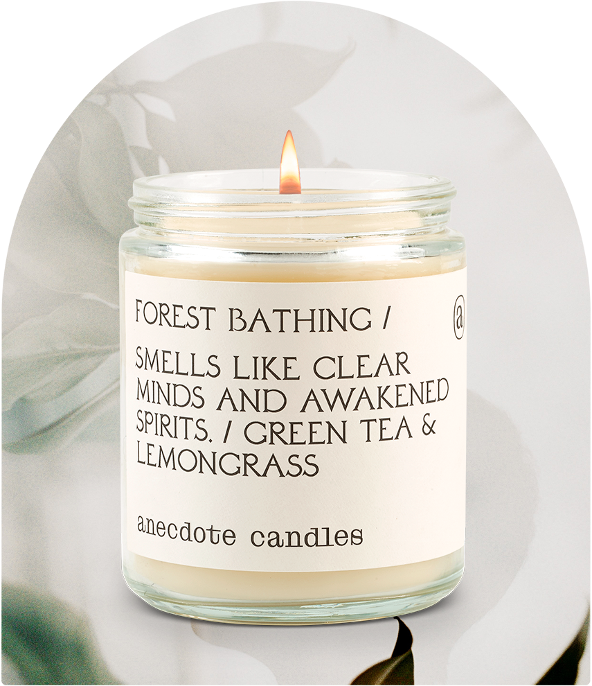 Forest Bathing (Green Tea & Lemongrass) Candle