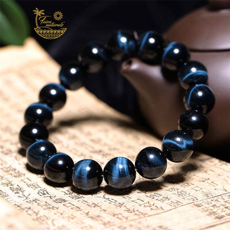 Blue Tiger Eye Crystal Bracelets RARE