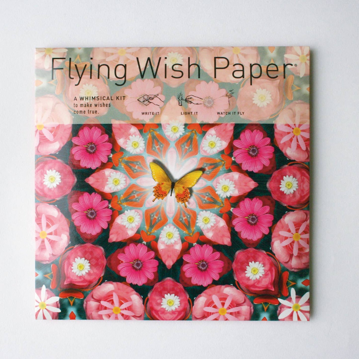 PINK BUTTERFLY / Spring! / Large Kit / 50 WISHING PAPERS™ +