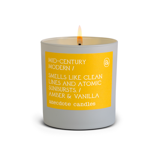 Mid-century Modern (Amber & Vanilla) Candle
