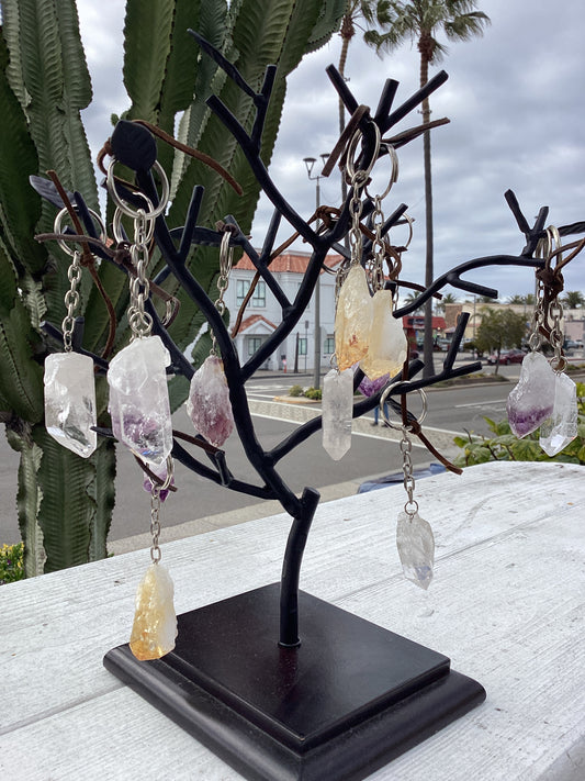 Amethyst Keychain