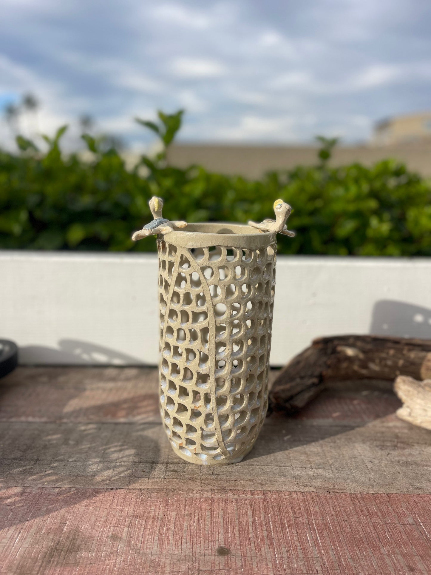 Ceramic Lantern Holder