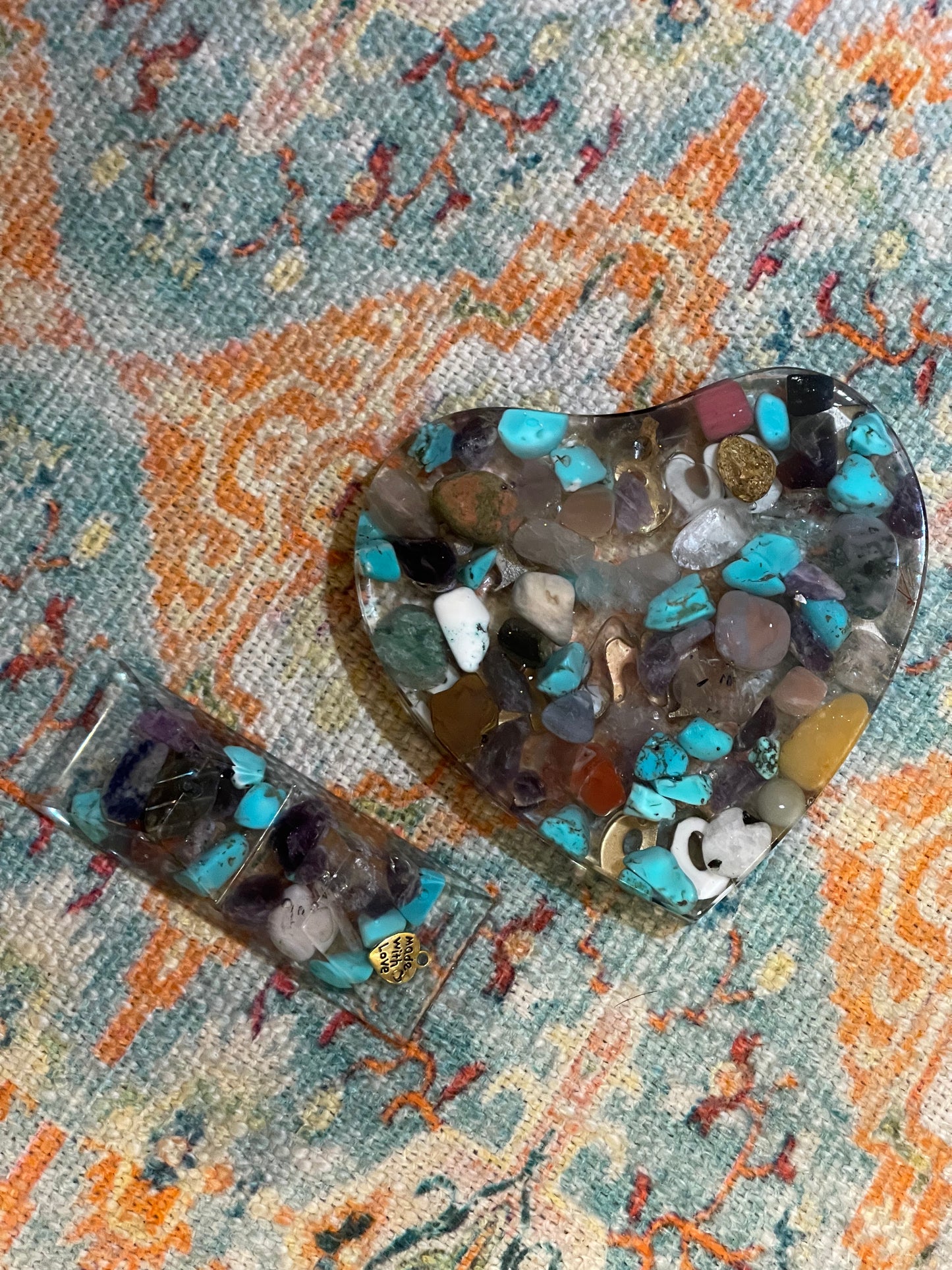 Love Is An Inside Job Resin