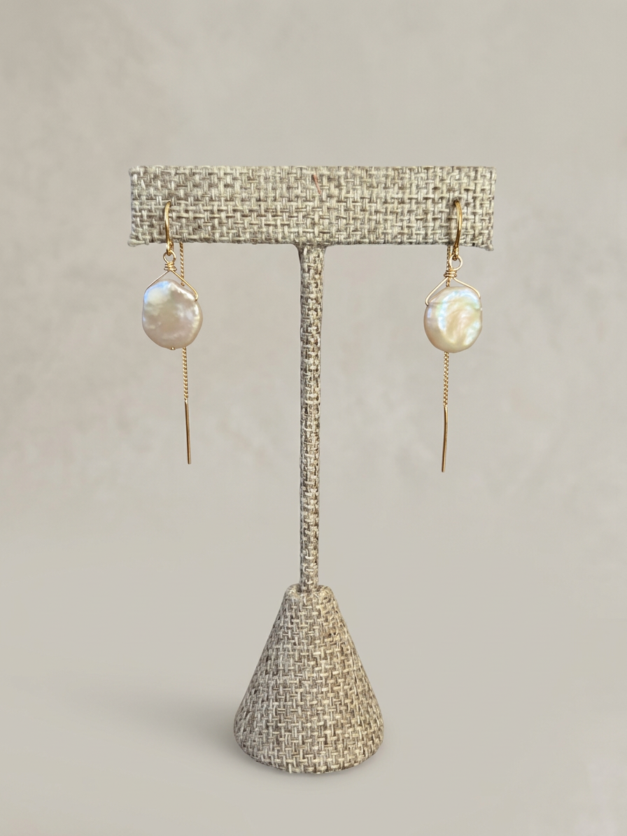 Koshi Pearls Earrings Colleen Berg Gold Filled