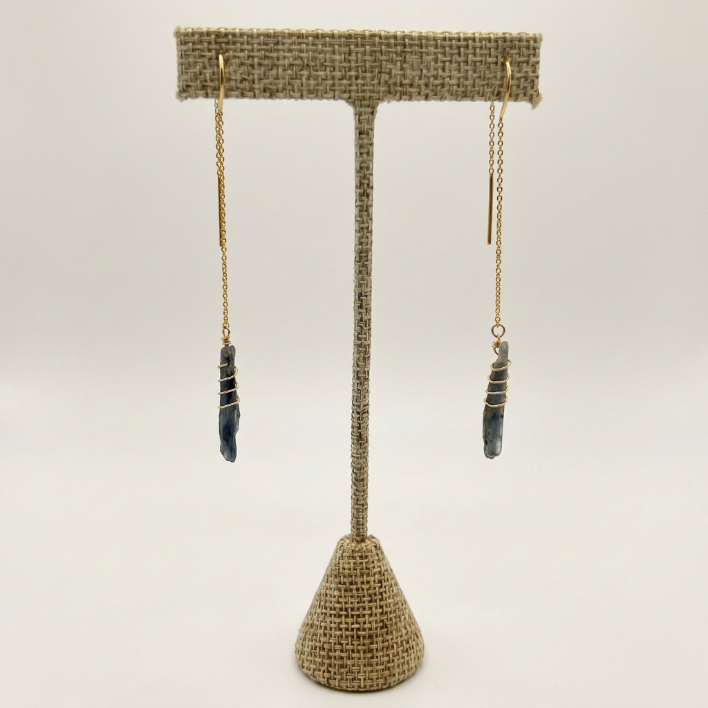 Kyanite Earrings Colleen Berg Gold Filled