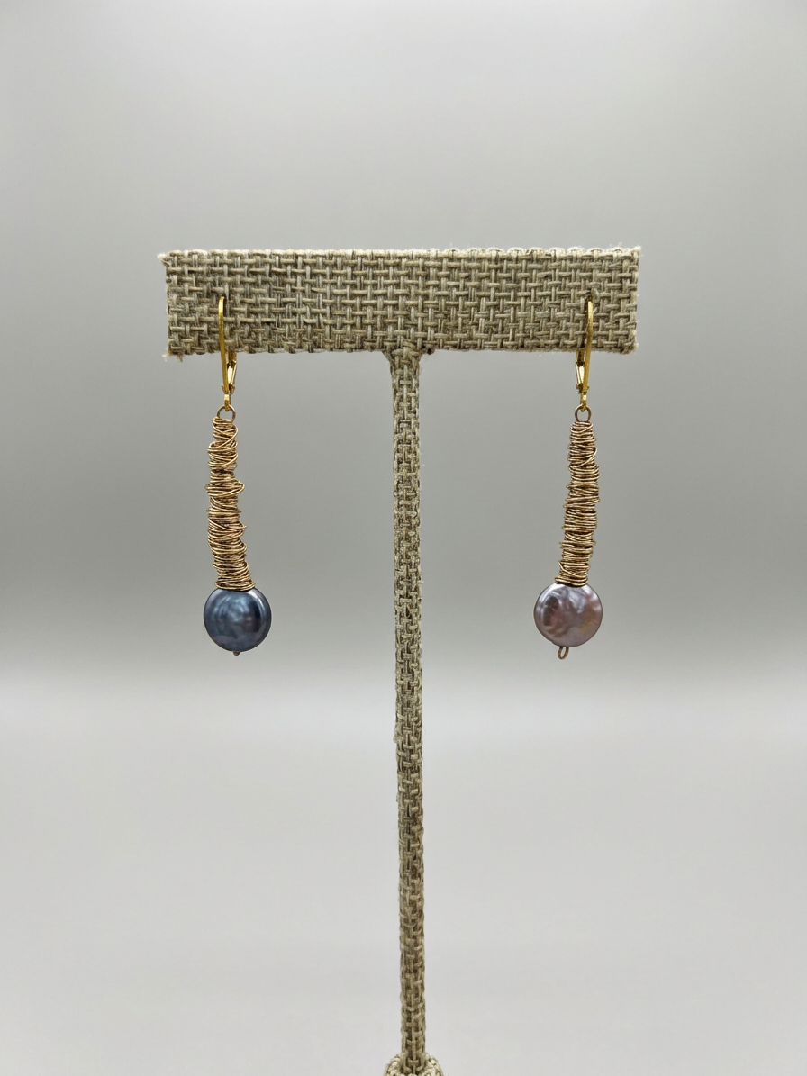 Pearl Earrings Gold Filled Lola I Colleen Berg