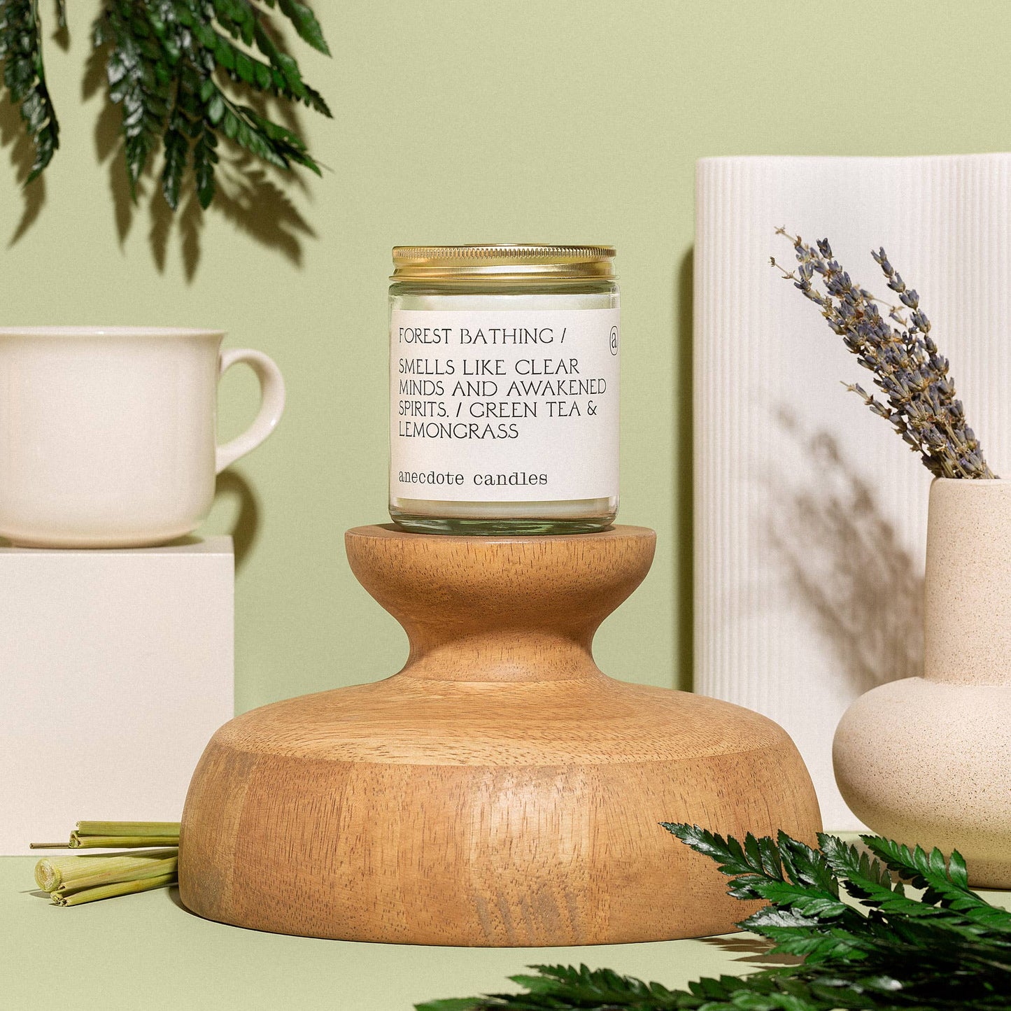 Forest Bathing (Green Tea & Lemongrass) Candle