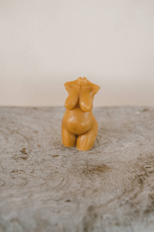 Fertile Mama Beeswax Candle