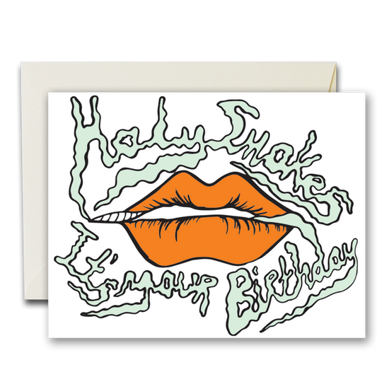 Holy Smokes Birthday Card