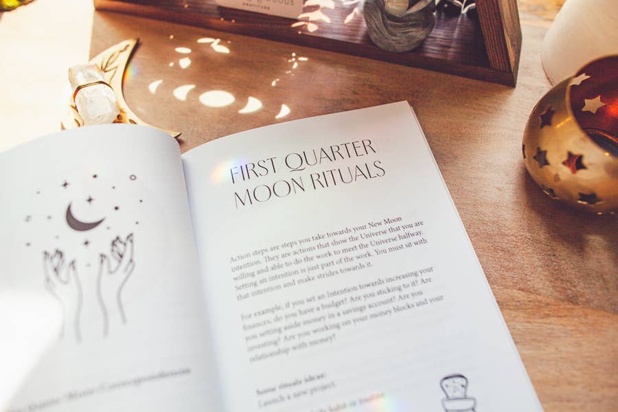 Lunar Intentions Book