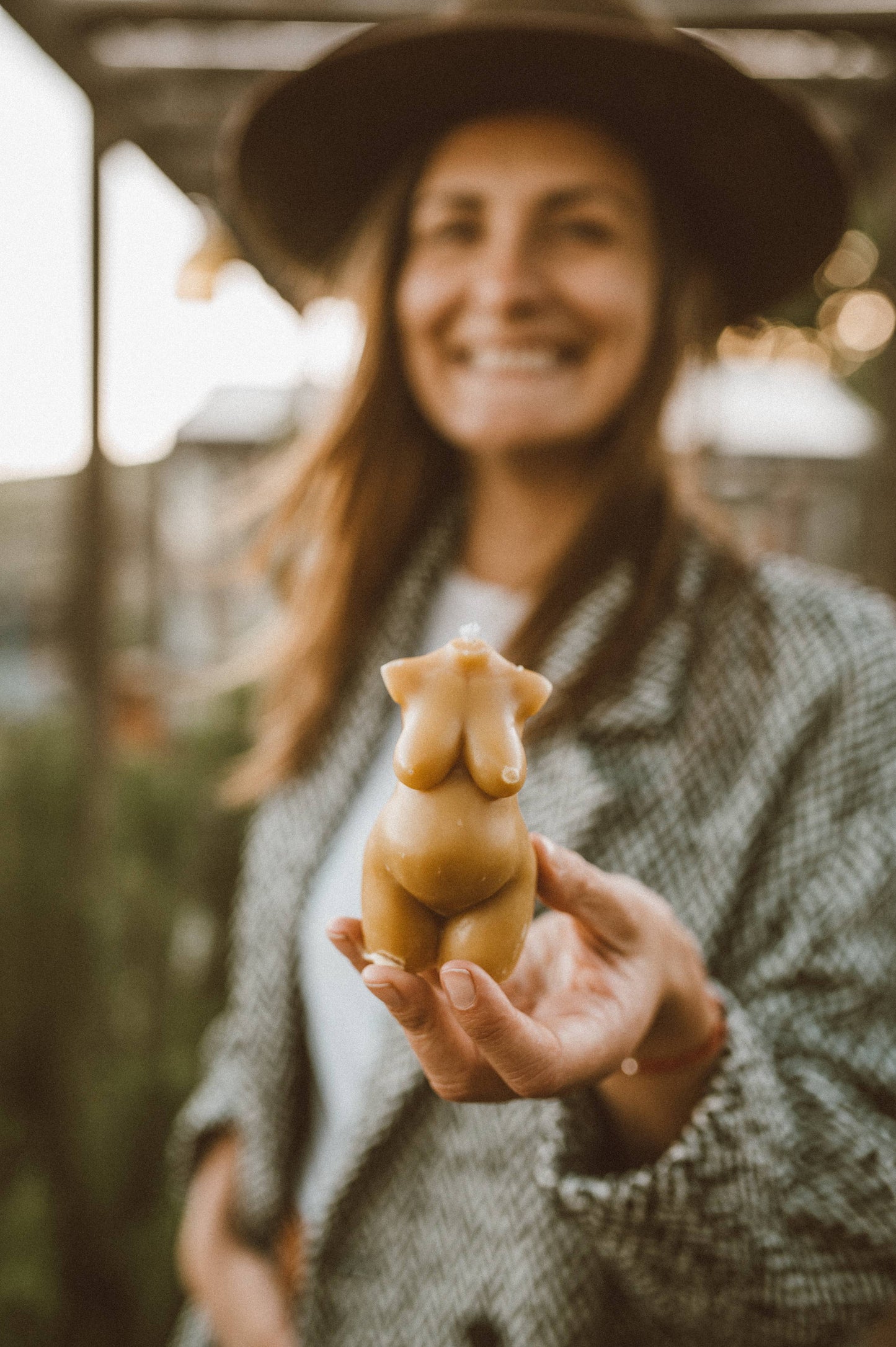 Fertile Mama Beeswax Candle