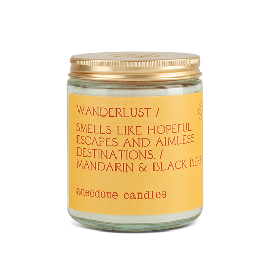 Wanderlust Candle (Mandarin & Black Berry) Candle