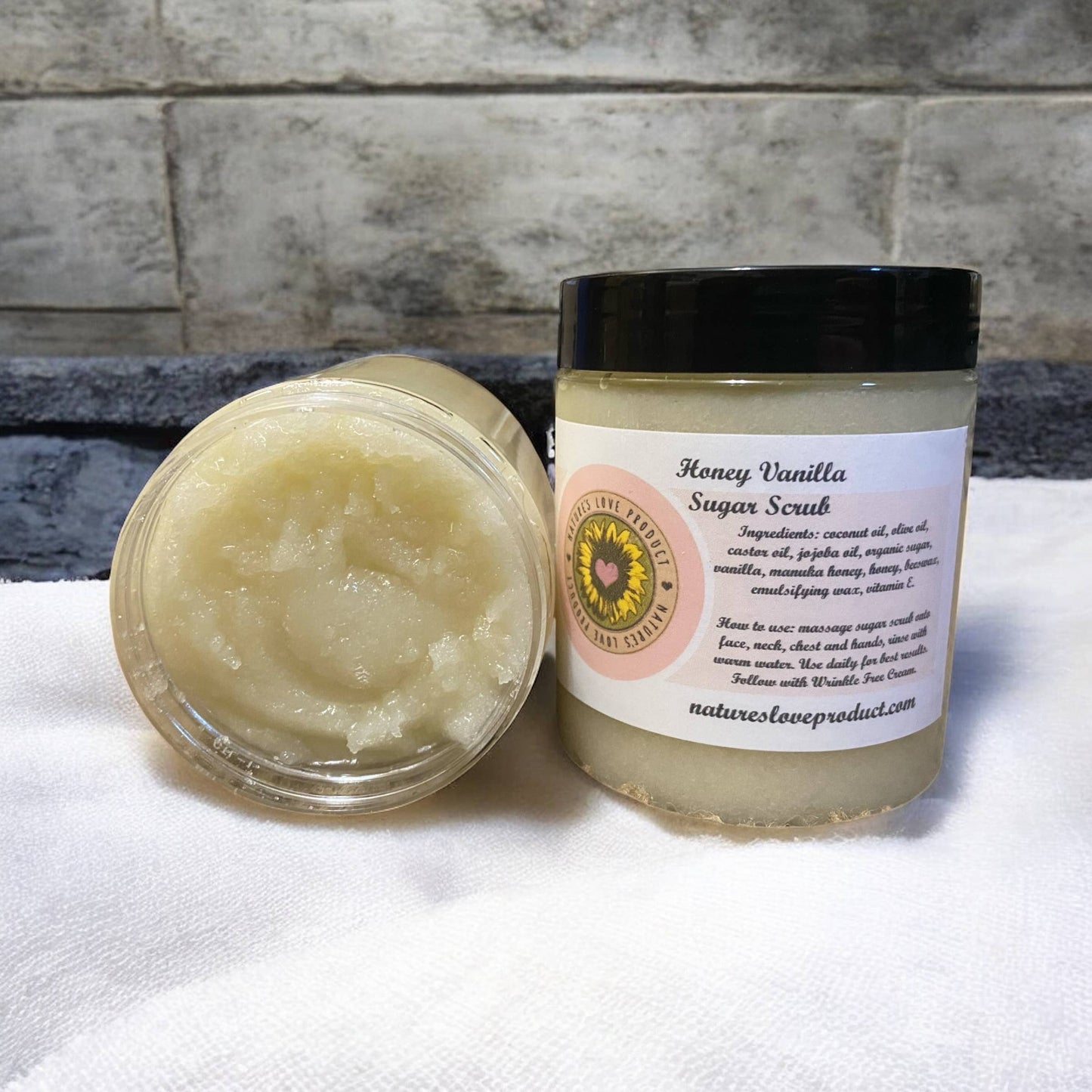 Honey Vanilla Sugar Scrub 