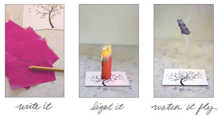DANDELION PRAYER / Mini Kit / 15 WISH PAPER™ + Accessories