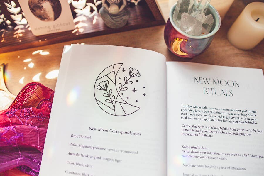 Lunar Intentions Book