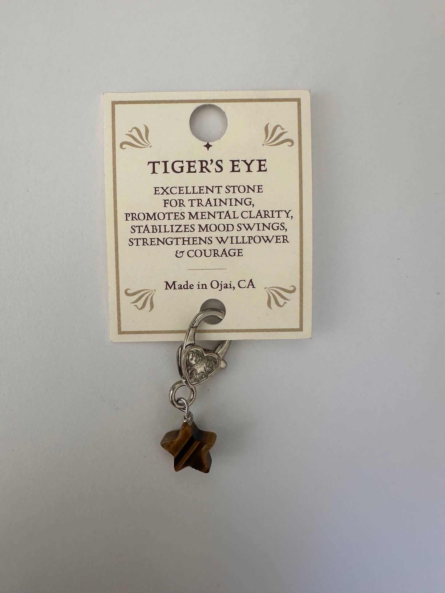 Tiger's Eye Star Pendant