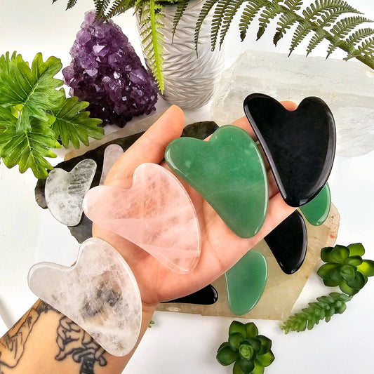 Gua Sha Face Massage Tool Crystal